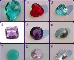 梧州寶石 果綠鋯石鳥巢切割圓形的高折光率與定制批發優勢